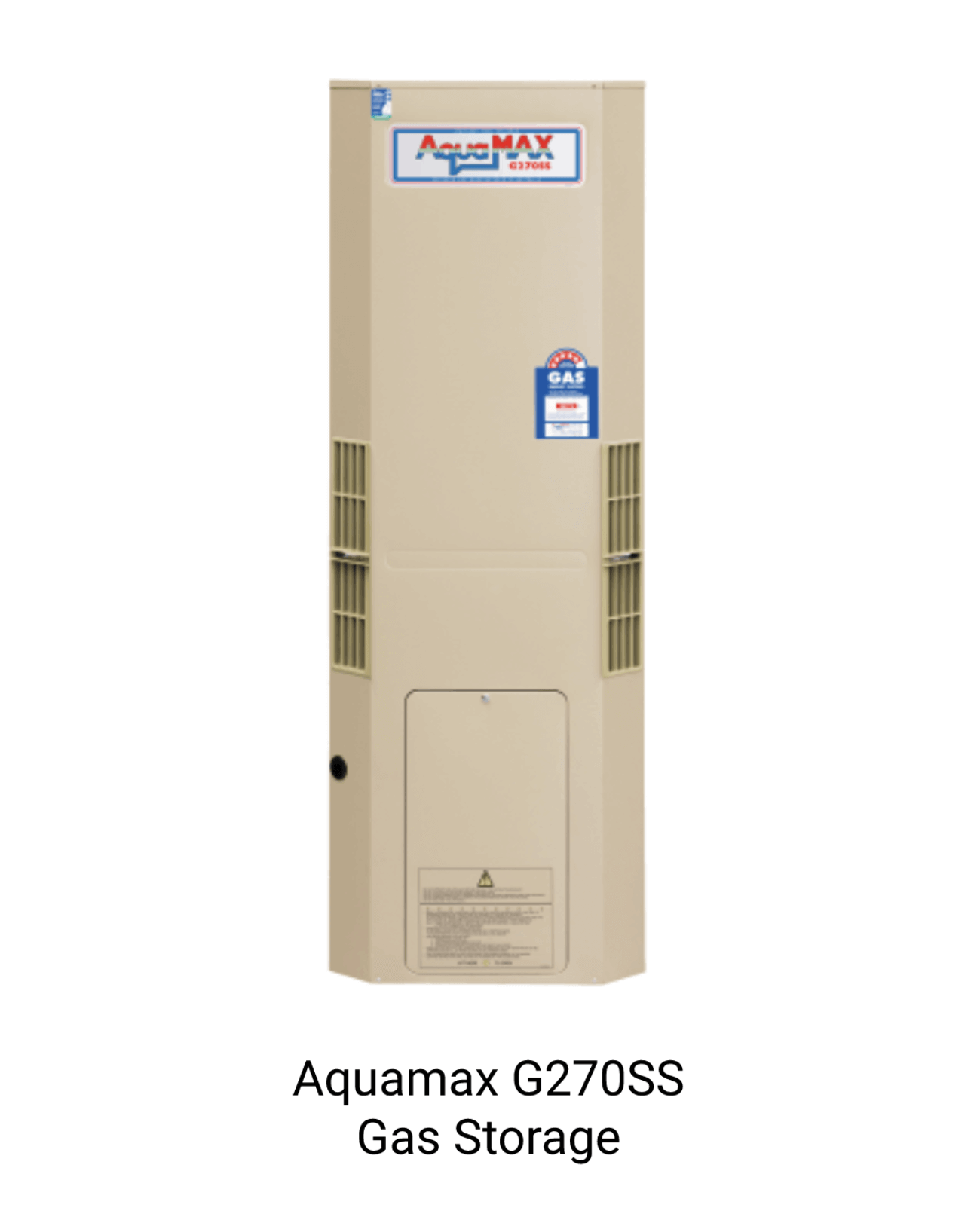 Aquamax G270SS Gas Storage