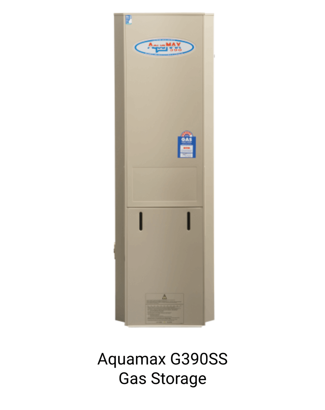 Aquamax G390SS Gas Storage