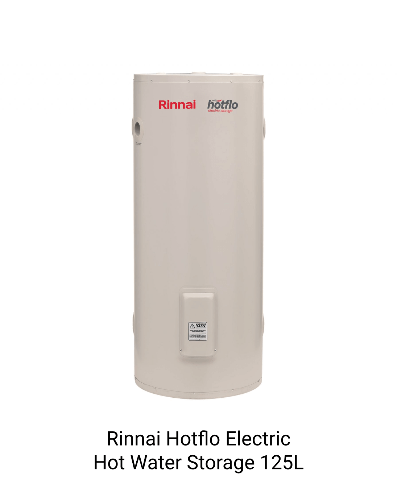 Rinnai Hotflo Electric Hot Water Storage 125L