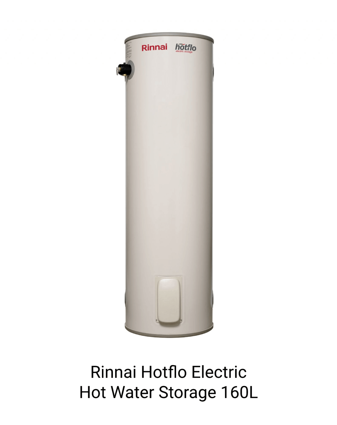 Rinnai Hotflo Electric Hot Water Storage 160L