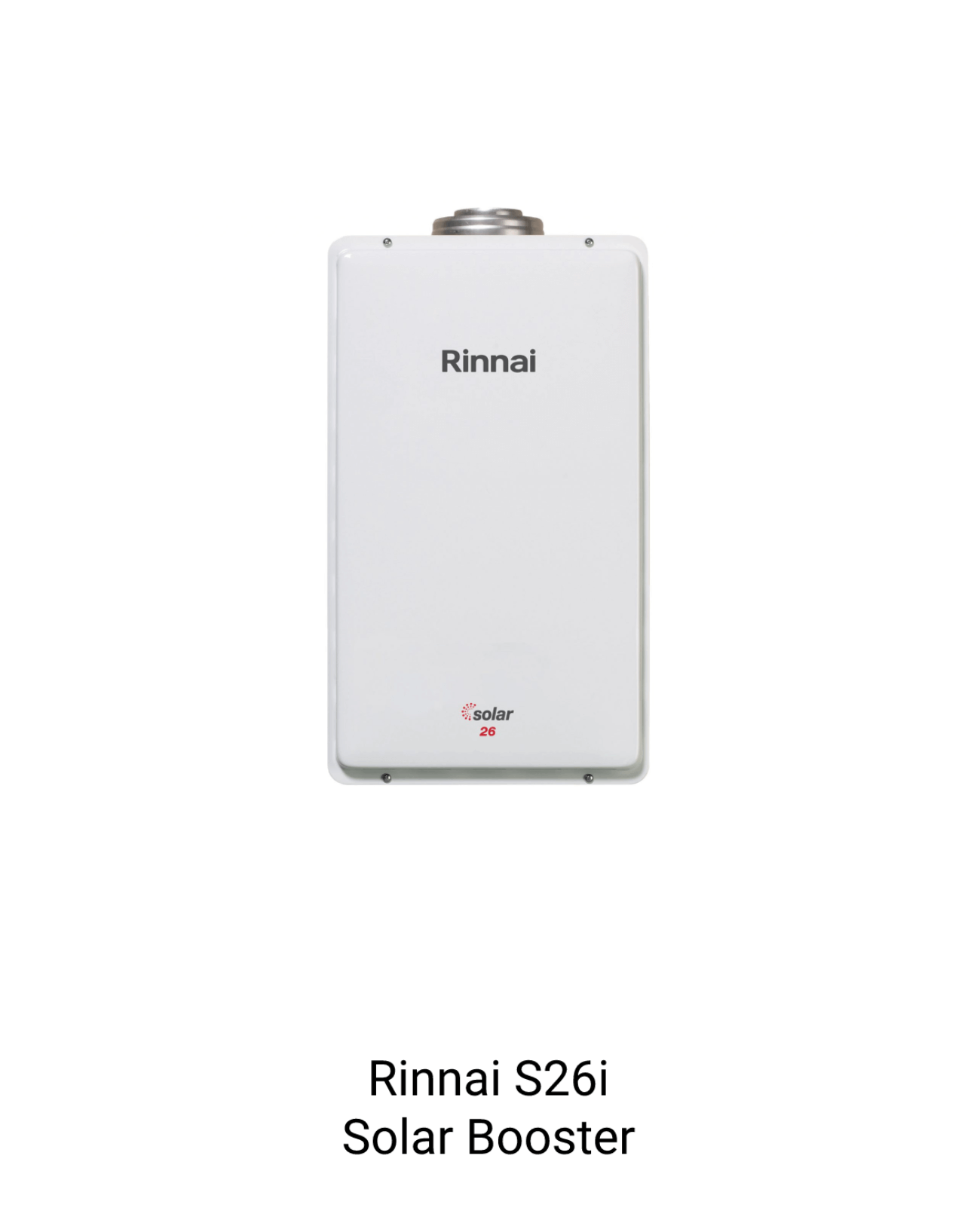 Rinnai S26i Solar Booster